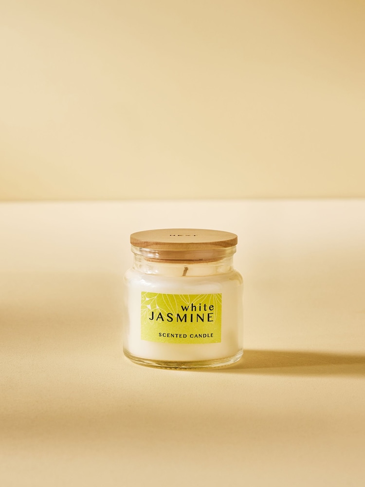 Yellow White Jasmine Mini Candle - Image 1 of 4