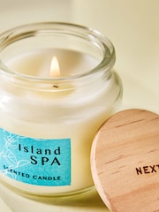 Turquoise Blue Island Spa Mini Candle - Image 2 of 4