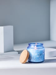 Blue Pure Linen Jar Candle - Image 2 of 4
