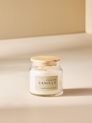 Natural Vanilla and Cocoa Bean Mini Candle - Image 1 of 4