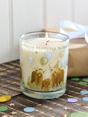 Natural Hamish Happy Birthday Pure Linen Scented Candle - Image 2 of 3