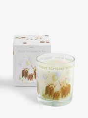 Natural Hamish Happy Birthday Pure Linen Scented Candle - Image 3 of 3
