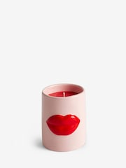 Red/Pink Cherry and Almond Scented Lips Candle - Image 3 of 3