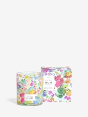 White Jasmine Mum Floral Candle - Image 3 of 3