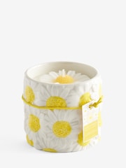 Yellow Peach and Freesia Daisy Scented Candle - Image 5 of 5