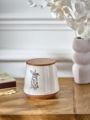 White Bunny Pure Linen Scented Candle - Image 2 of 3