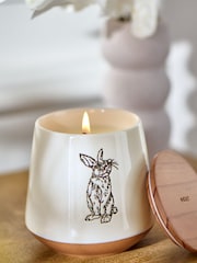 White Bunny Pure Linen Scented Candle - Image 3 of 3
