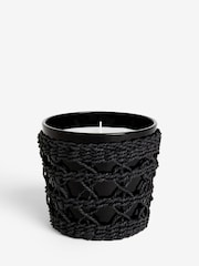 Black Outdoor Bergamot and Amber Citronella Scented Candle - Image 3 of 3
