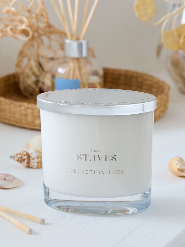 Citrus & Sea Salt Collection Luxe St Ives Candle - Image 2 of 4