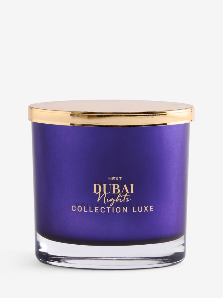 Purple Collection Luxe Dubai Nights Luxury Fragranced Candle - Image 4 of 4