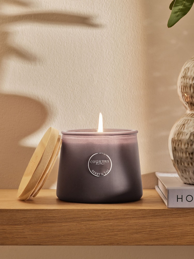 Blackcurrant & Bay Leaf Country Luxe Candle - Image 1 of 4 Blackcurrant & Bay Leaf Country Luxe Candle - Image 1 of 4