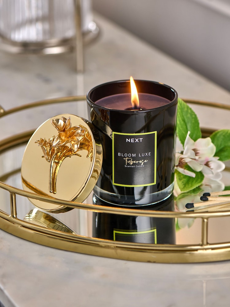 Black Bloom Luxe Tuberose Luxury Scented Candle - Image 1 of 5