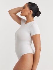 Simply Be Black & White Magisculpt Smoothing T-Shirt Bodysuits 2 Pack - Image 4 of 4