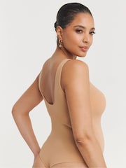Simply Be Black Magisculpt Smoothing Vest Black/Nude Bodysuit 2 Pack - Image 2 of 4