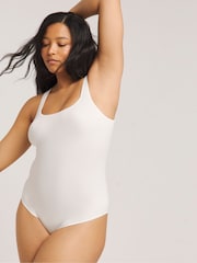 Simply Be Black & White Magisculpt Smoothing Bodysuit 2 Pack - Image 3 of 4