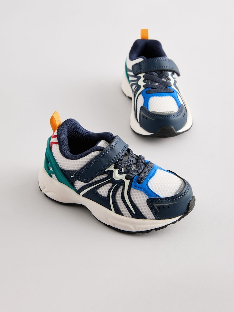 متعدد الألوان - Touch Fastening Mesh Trainers - صورة 1 من 5