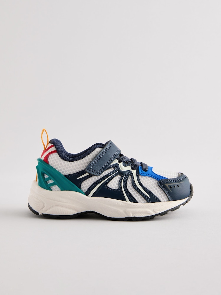 متعدد الألوان - Touch Fastening Mesh Trainers - صورة 2 من 5
