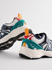 متعدد الألوان - Touch Fastening Mesh Trainers - صورة 3 من 5