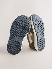 Green Touch Fastening Elastic Lace Retro Trainers - Image 6 of 6