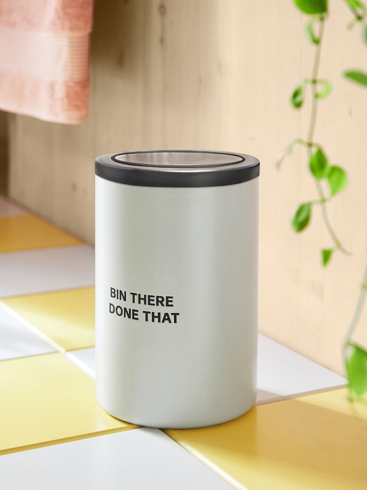 Black/White Bin There Done That Slogan Bin - Image 1 of 3