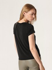 Soaked in Luxury Columbine Short Sleeve V-Neck T-Shirt - Image 4 of 8