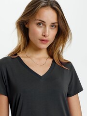 Soaked in Luxury Columbine Short Sleeve V-Neck T-Shirt - Image 5 of 8