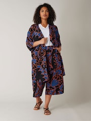 Evans Printed Black Cover-Up - Image 1 of 5