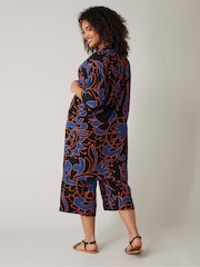 Evans Printed Black Cover-Up - Image 3 of 5
