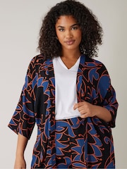 Evans Printed Black Cover-Up - Image 4 of 5