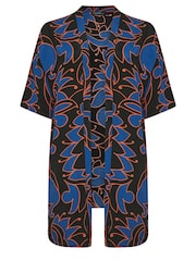 Evans Printed Black Cover-Up - Image 5 of 5