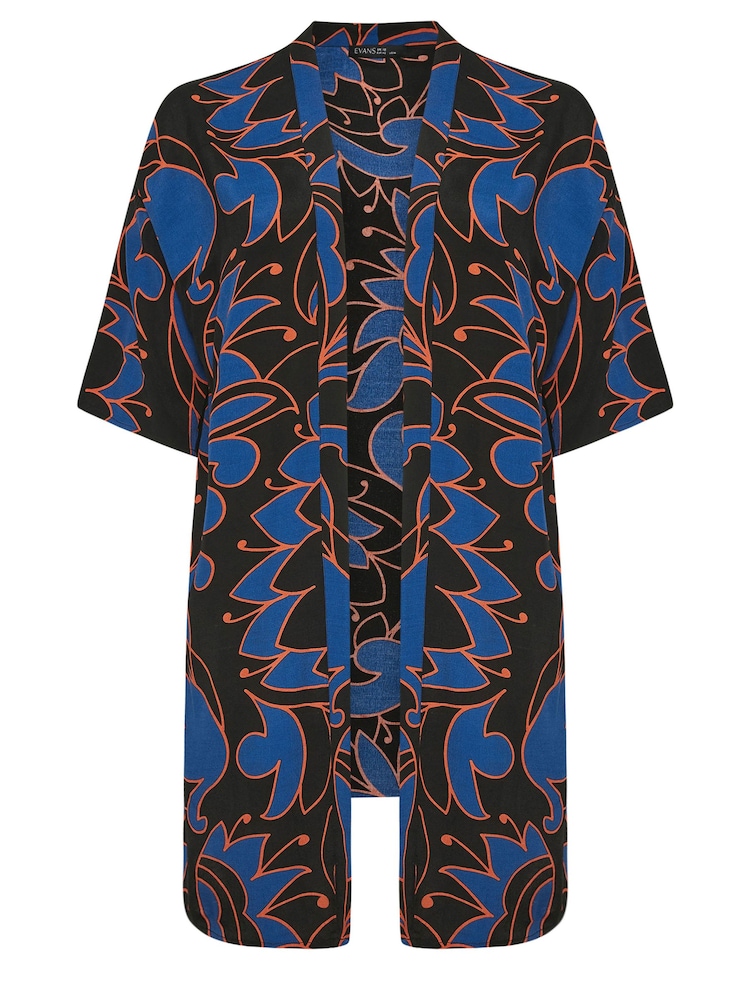 Evans Printed Black Cover-Up - Image 5 of 5