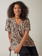 Evans Leopard Black Top - Image 1 of 5