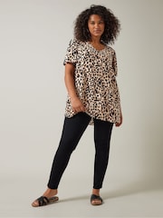 Evans Leopard Black Top - Image 2 of 5