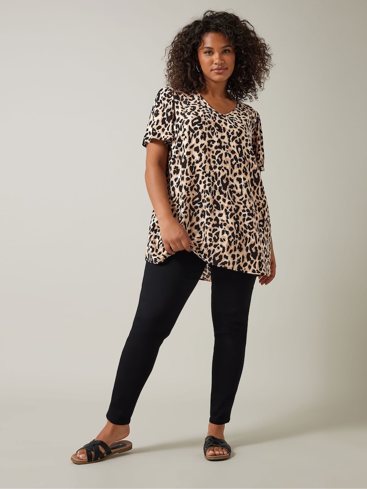 Evans Leopard Black Top - Image 2 of 5