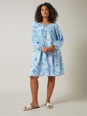 Evans Tile Tunic White Dress - Image 2 of 6