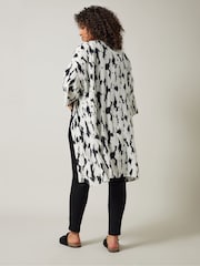 Evans Cream Printed Kimono - Image 3 of 5