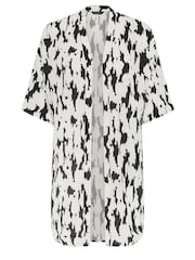 Evans Cream Printed Kimono - Image 5 of 5