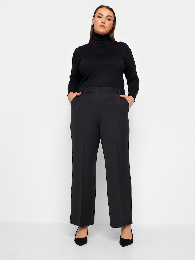 Pantalones negros de pernera ancha Picasso de Evans - Imagen 2 de 2 Pantalones negros de pernera ancha Picasso de Evans - Imagen 2 de 2