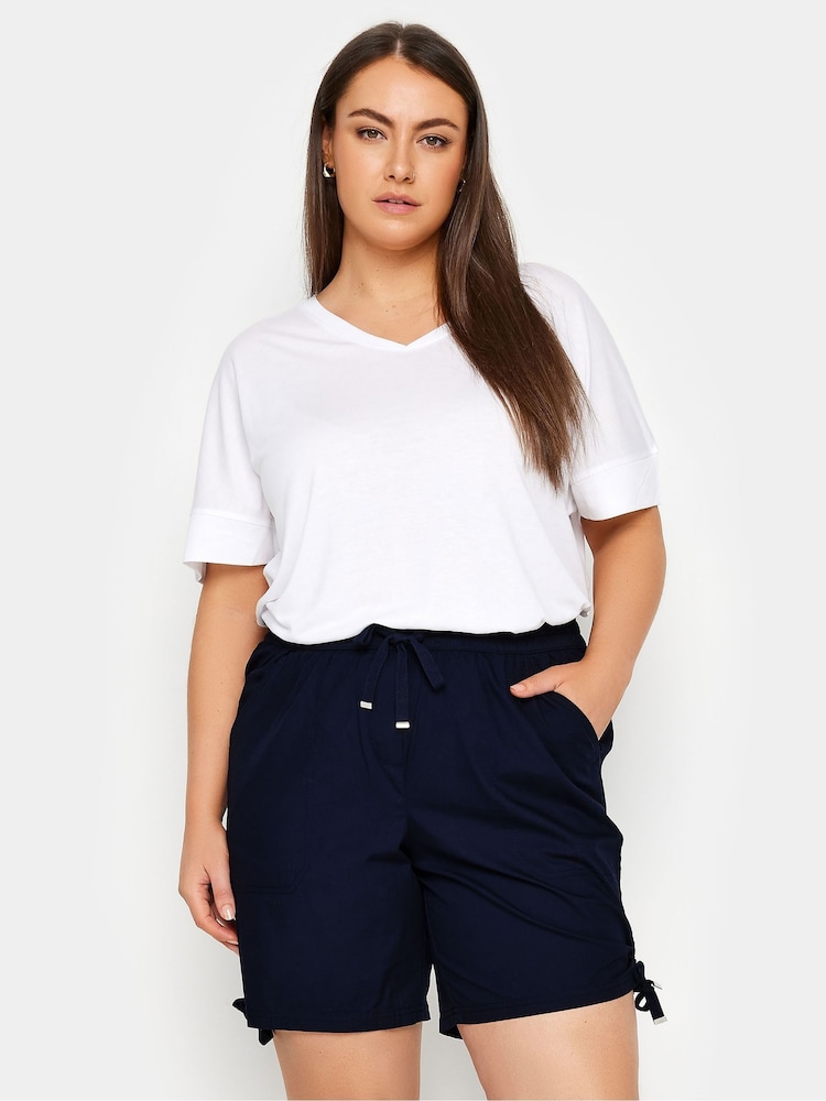 Evans 100% Cotton Poplin Shorts - Image 1 of 1