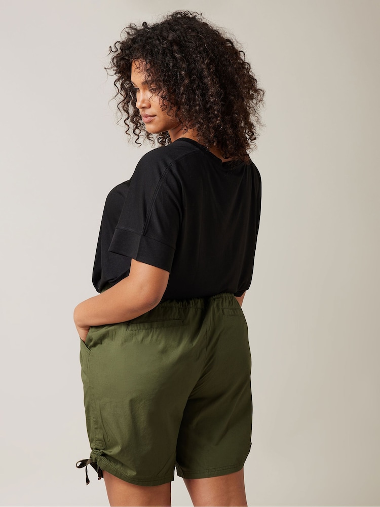 Evans 100% Cotton Poplin Shorts - Image 3 of 4