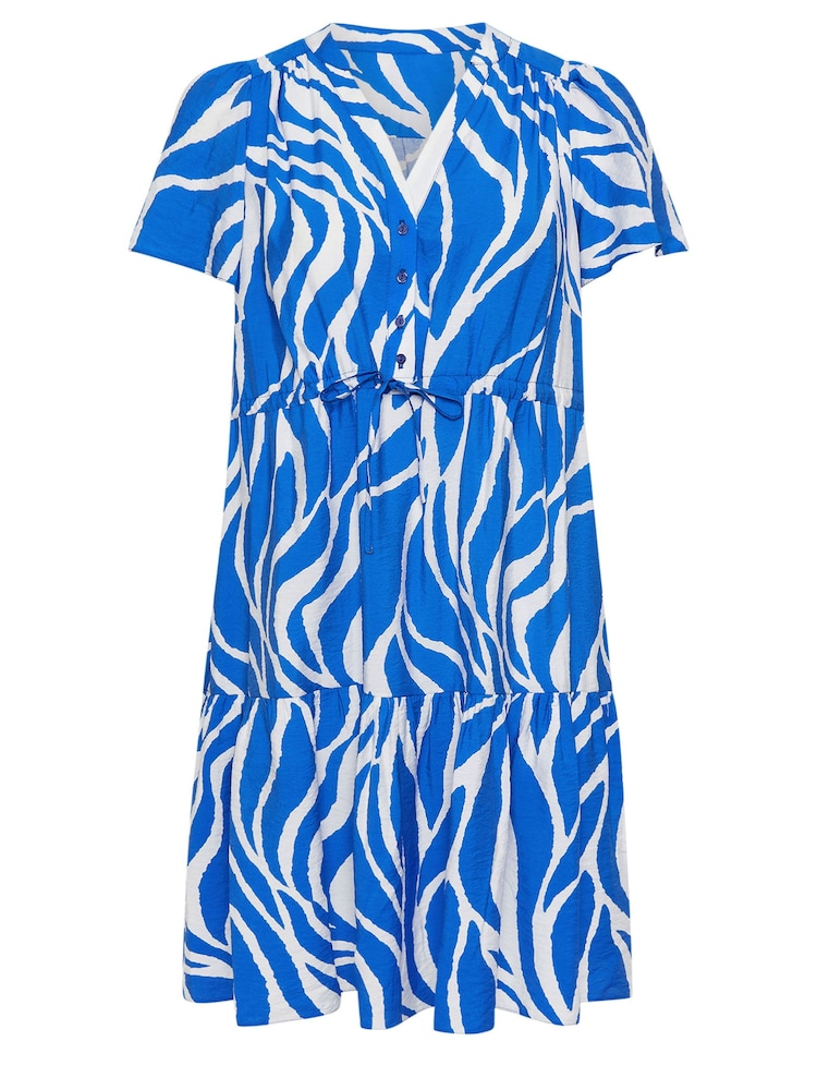 Evans Abstract Midi Shirt Dress - Image 5 of 5