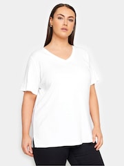 Evans 100% Cotton V-Neck T-Shirt - Image 1 of 1