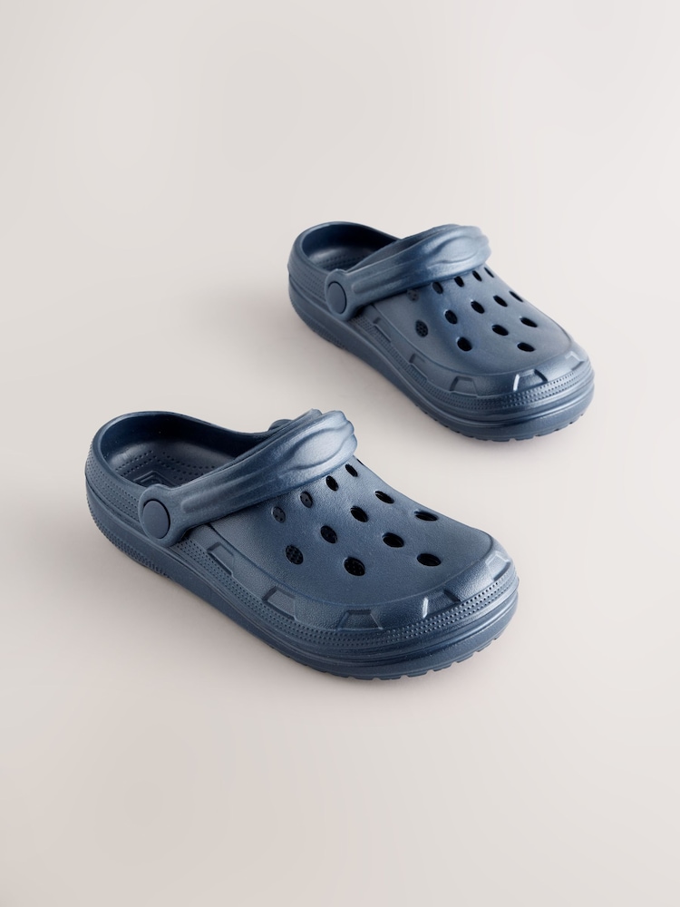 Navy Clogs - Image 1 of 5