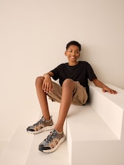 Tan Brown Trekker Trainers - Image 2 of 7