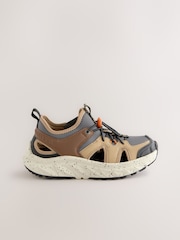 Tan Brown Trekker Trainers - Image 3 of 7