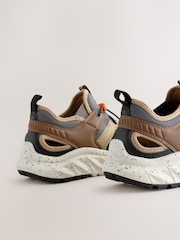 Tan Brown Trekker Trainers - Image 5 of 7