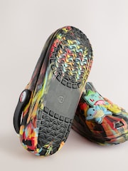 Multicolour Marble Pokemon Clogs - Image 6 of 7