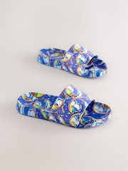 Blue Football Sliders - Image 1 of 5