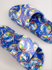 Blue Football Sliders - Image 3 of 5