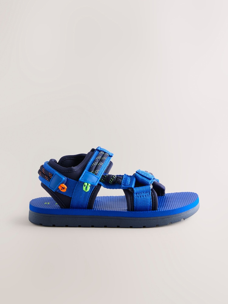 Blue Touch Fastening Trekker Walking Sandals - Image 2 of 5